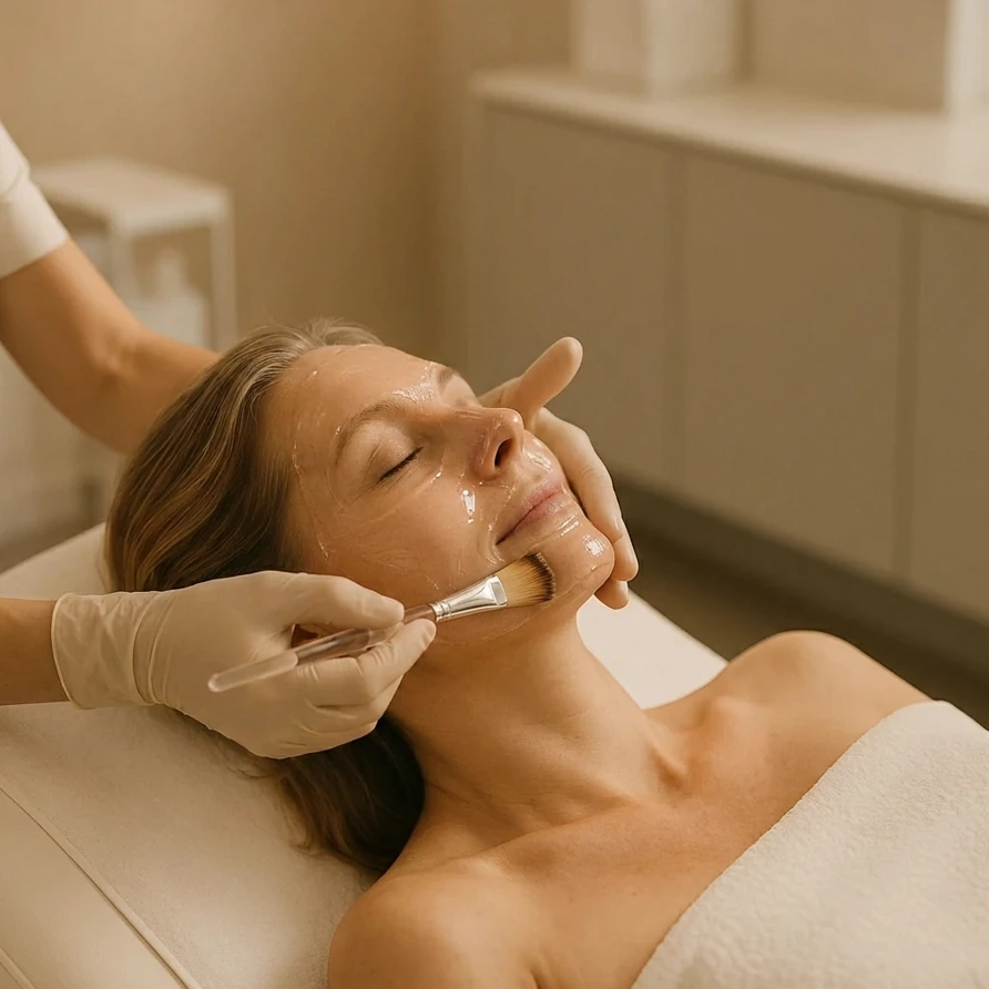 Hochkonzentrierte Wirkstoffampulle für intensive Hautpflege bei der LUX Behandlung