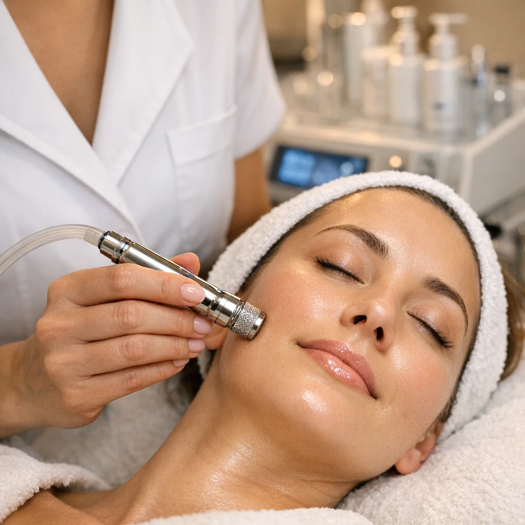 Moderner Behandlungsraum im Kosmetikinstitut Expert in Berlin Mitte