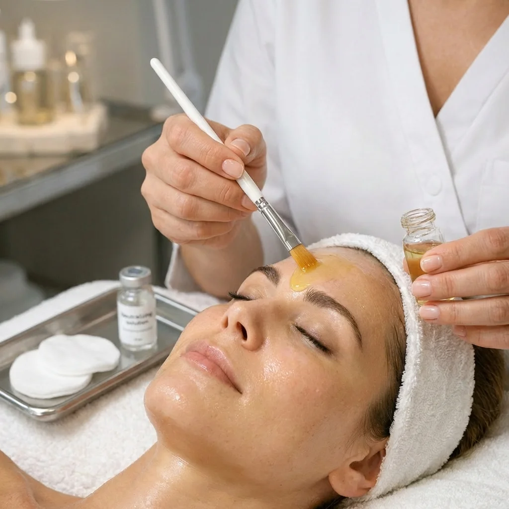 Professionelles chemisches Peeling für Anti-Aging in Berlin