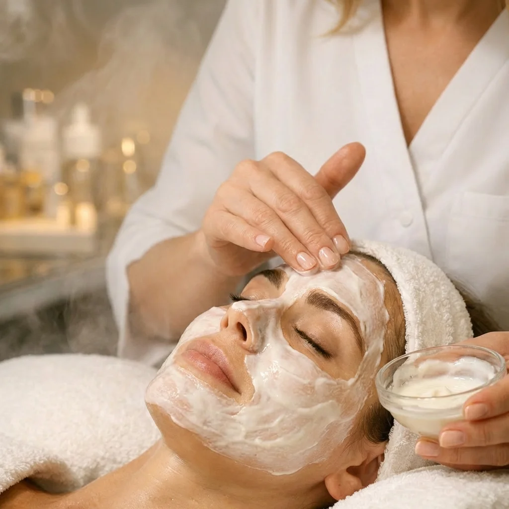 Enzympeeling für empfindliche Haut im Kosmetikinstitut Expert Berlin