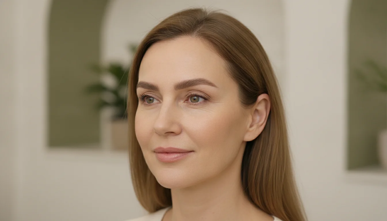Beurteilung von älterem Permanent Make-up vor einer Auffrischung bei Olga Keller
