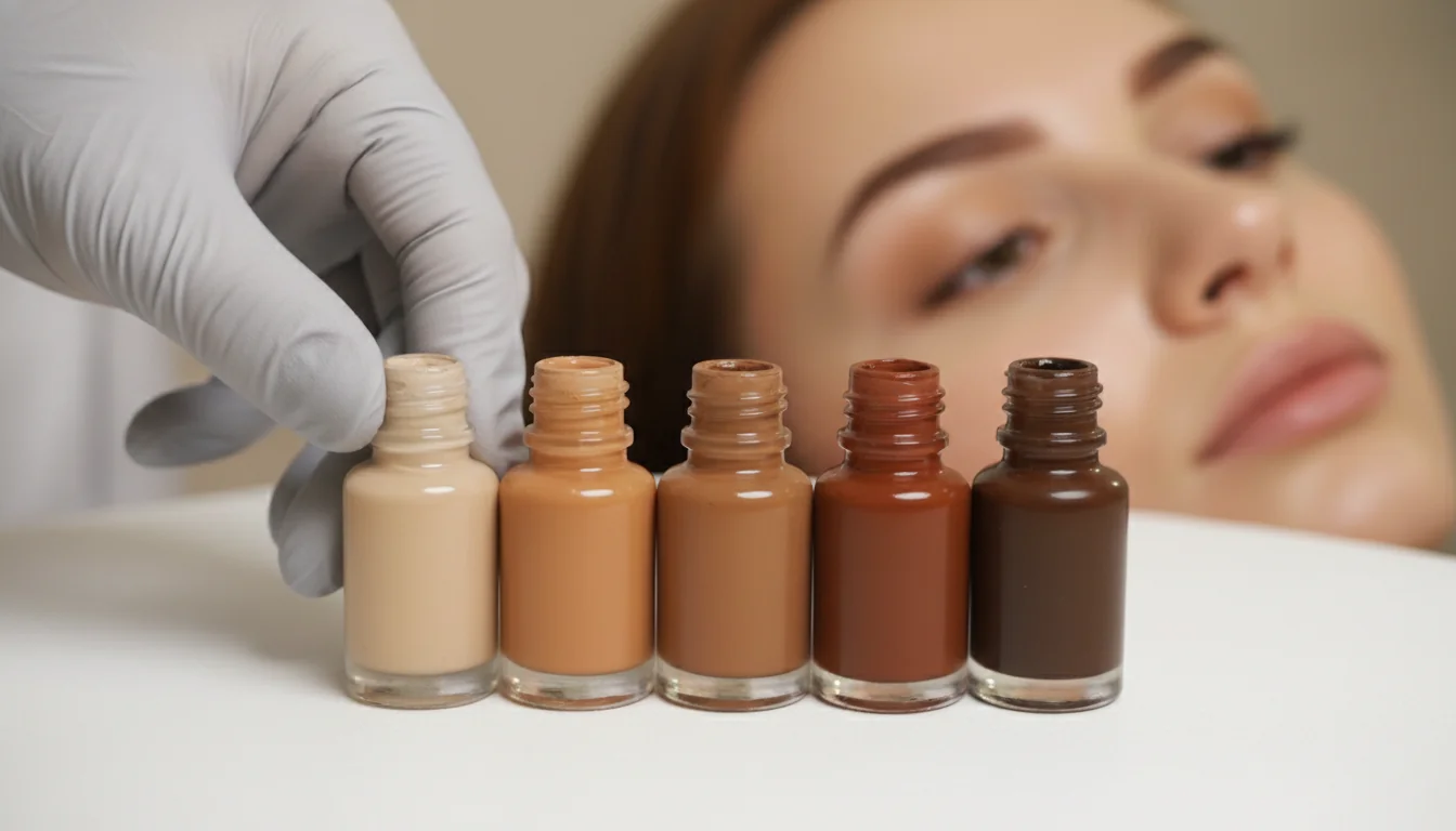 Permanent Make-Up Colours — How the Right Shade Is Chosen