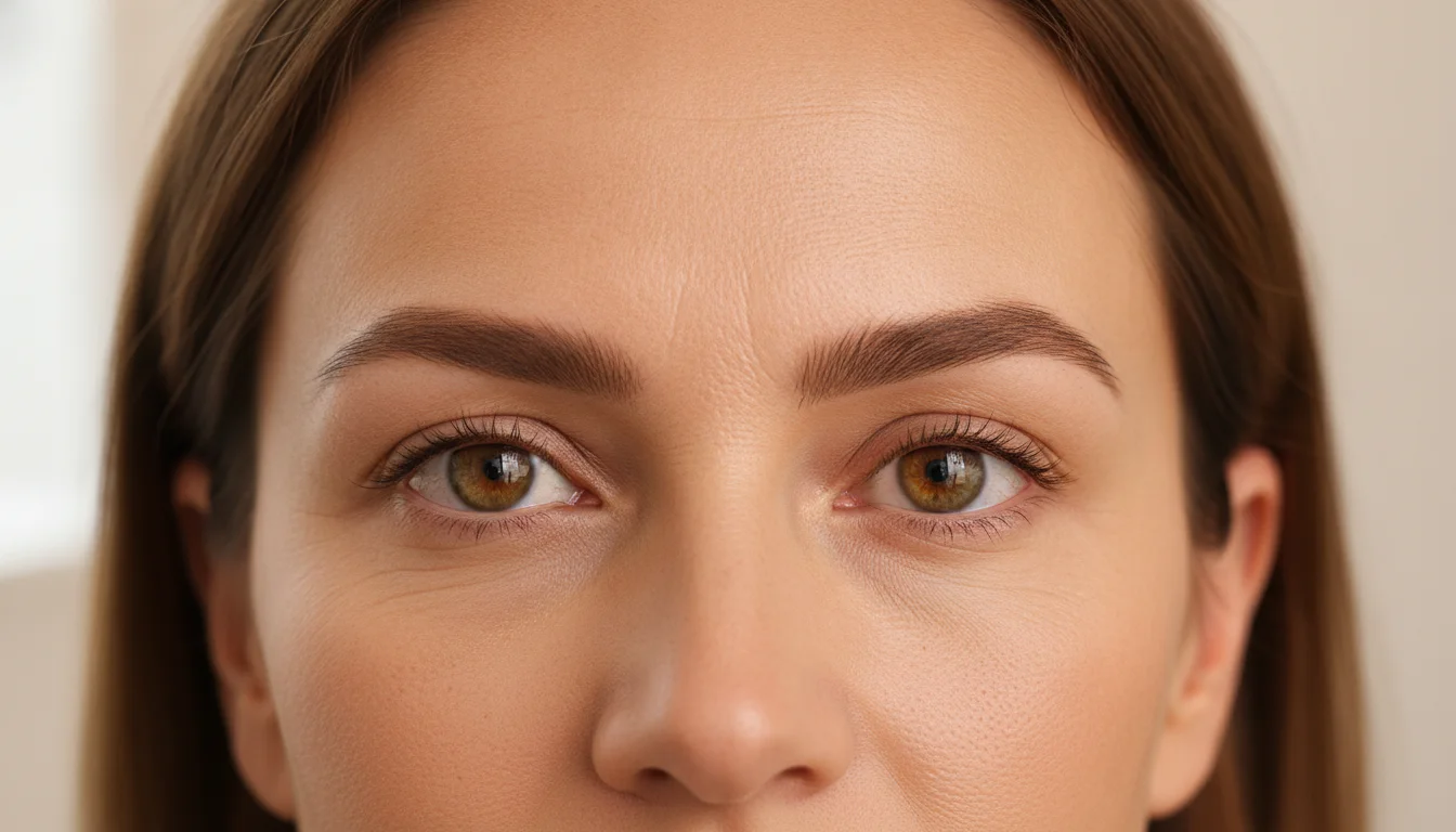 Fachliche Beurteilung gleichmäßig und ungleichmäßig verblasster Powder Brows