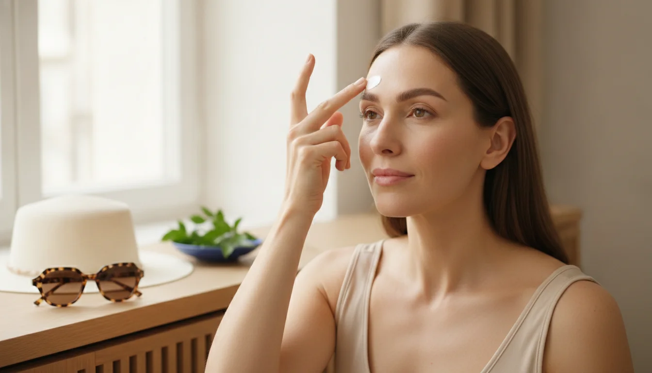 العناية والحماية من الشمس لثبات Powder Brows بعد التجديد