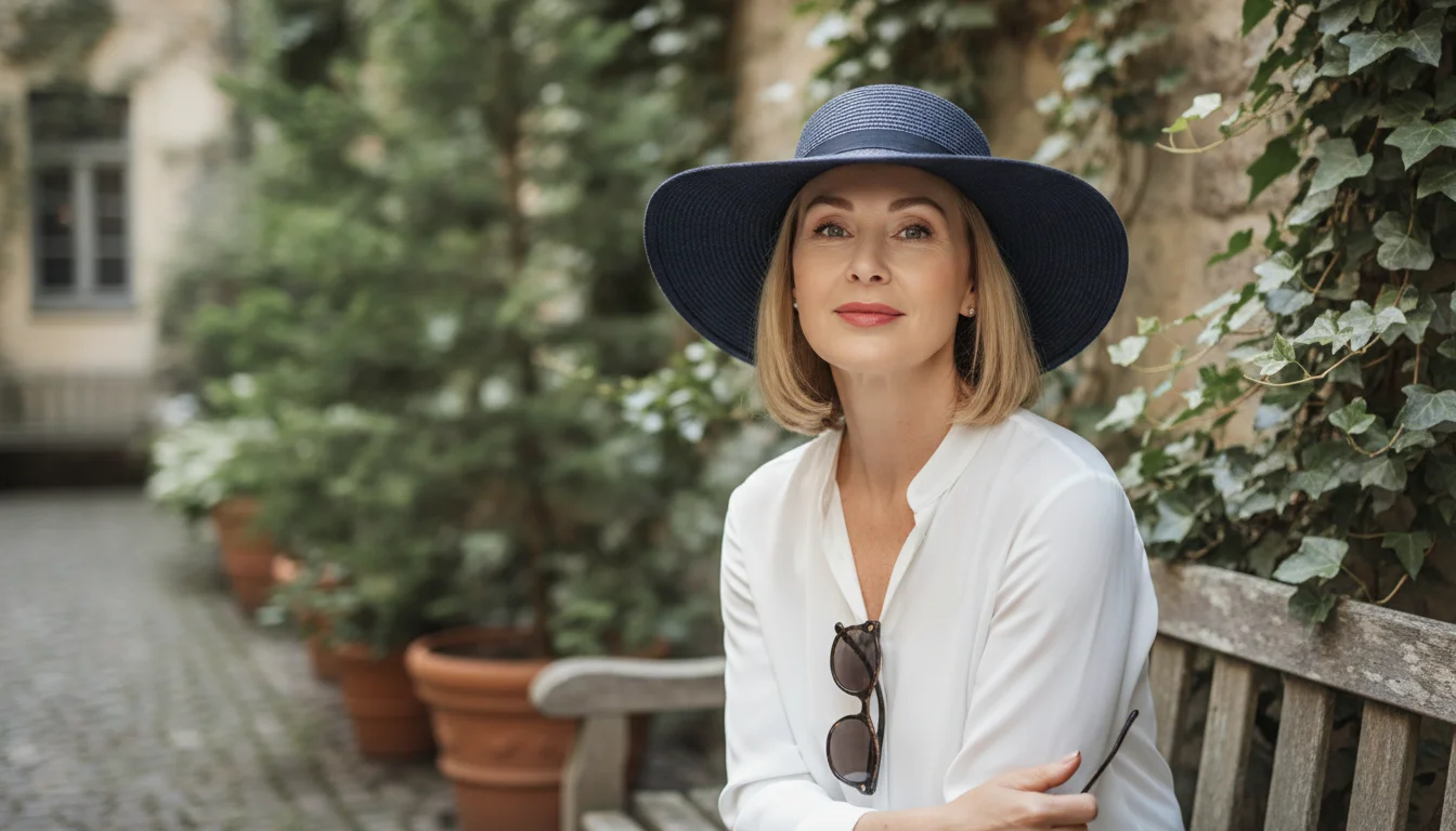 Olga Keller assesses naturally faded permanent makeup in her Berlin studio