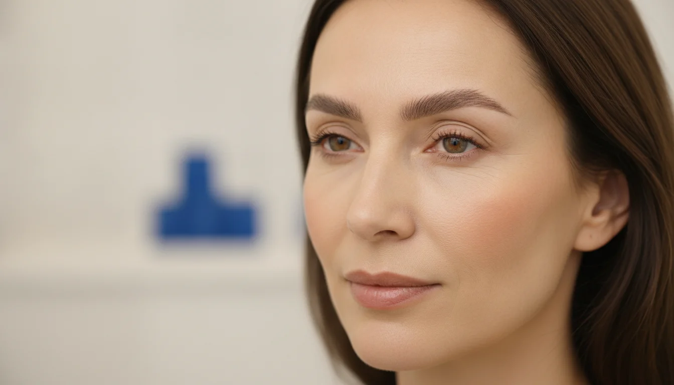 Olga Keller porównuje wyblakły Microblading i Powder Brows przed nowym projektem