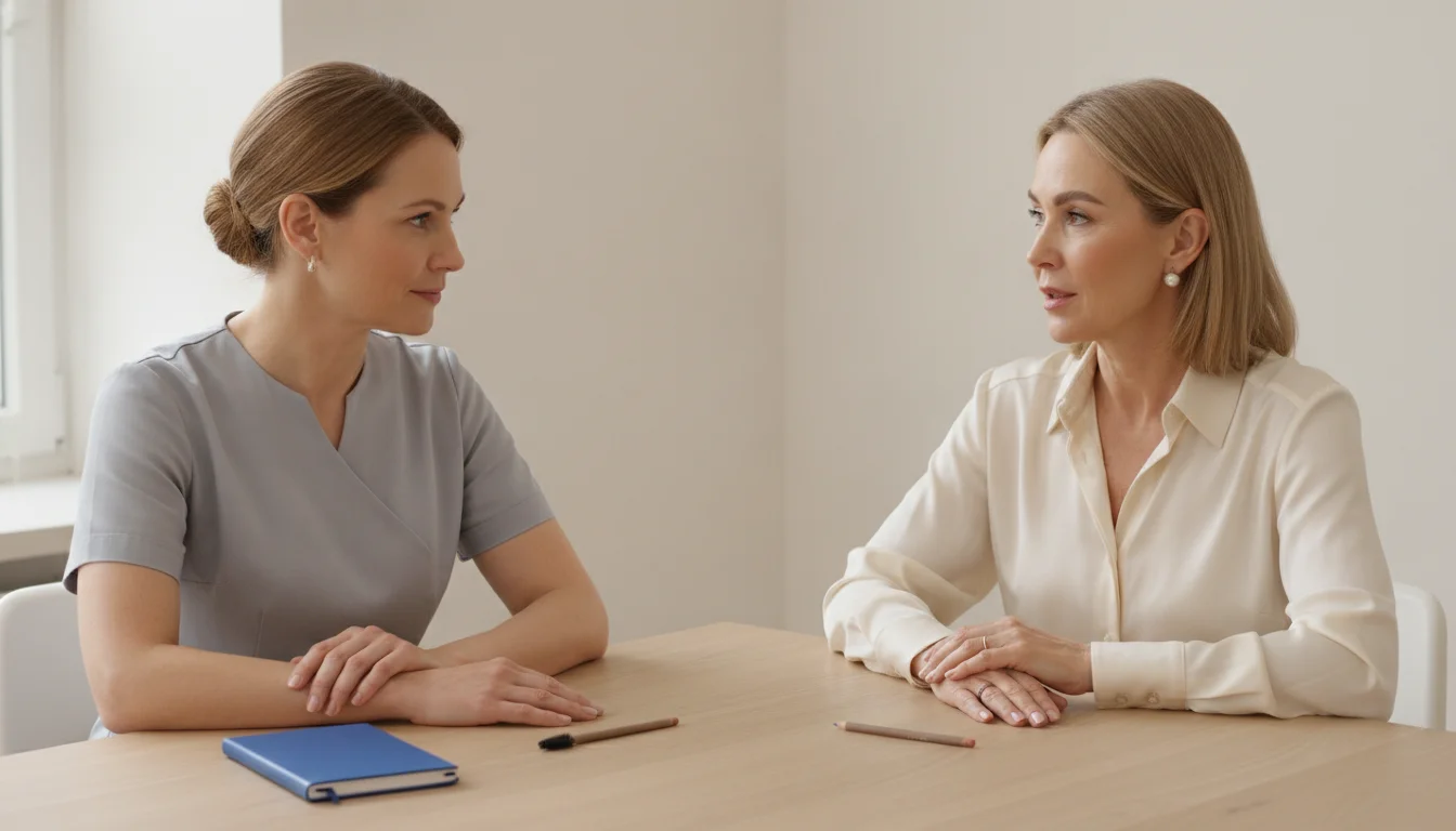 Olga Keller discusses a natural eyebrow shape in Berlin as an alternative to daily precision makeup