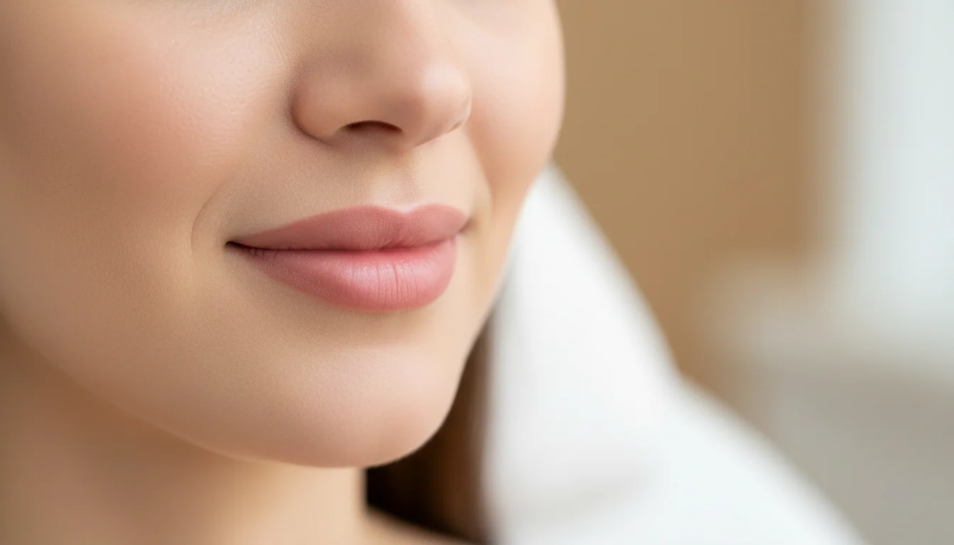 Permanent Make-up Lippen Heilung: Pflege