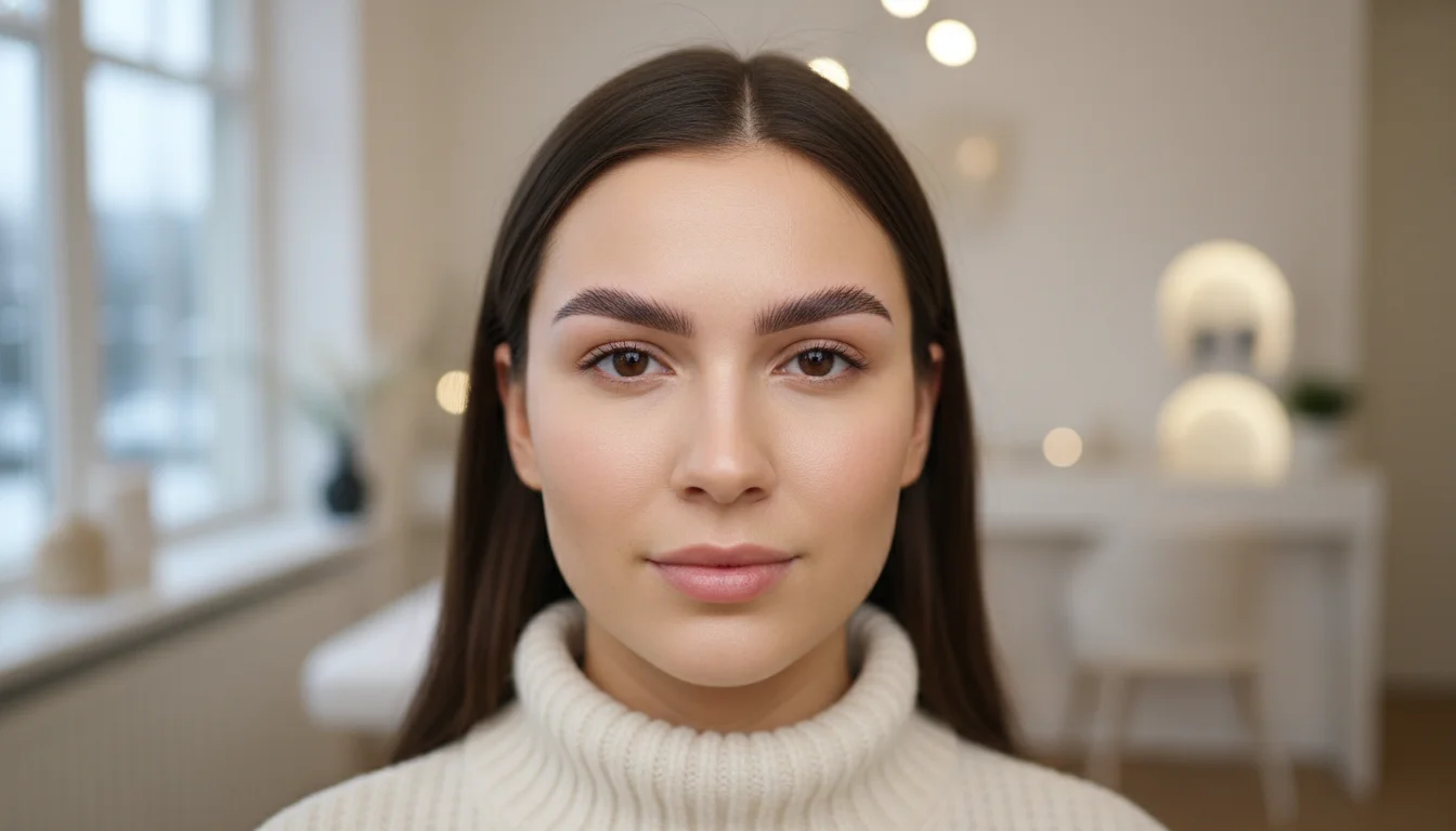 microblading في الشتاء وقت مثالي