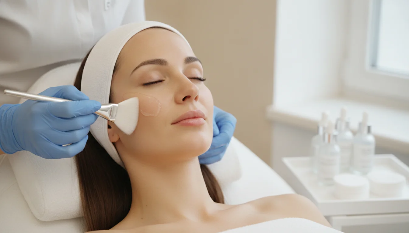 Fruit acid peel for pigment spots at Kosmetikinstitut Expert in Berlin