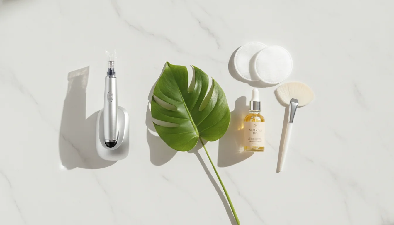 Porownanie microneedlingu i peelingu kwasami owocowymi w Kosmetikinstitut Expert w Berlinie
