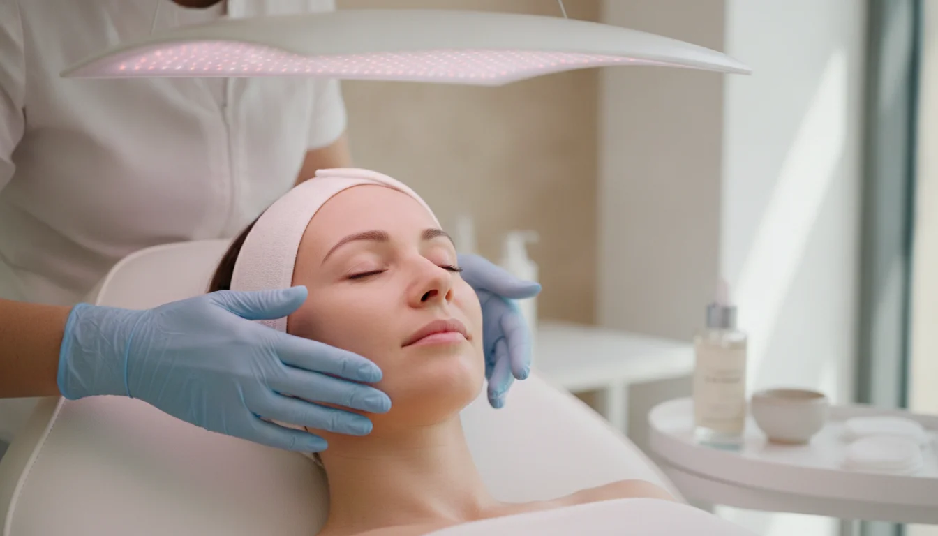 Sanfte Gesichtsbehandlung gegen Rosacea im Kosmetikinstitut Expert in Berlin