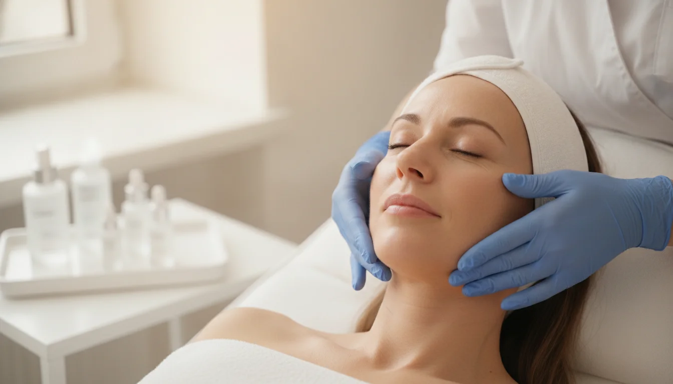 Natürliche Anti-Aging Gesichtsbehandlung ohne Botox im Kosmetikinstitut Expert in Berlin