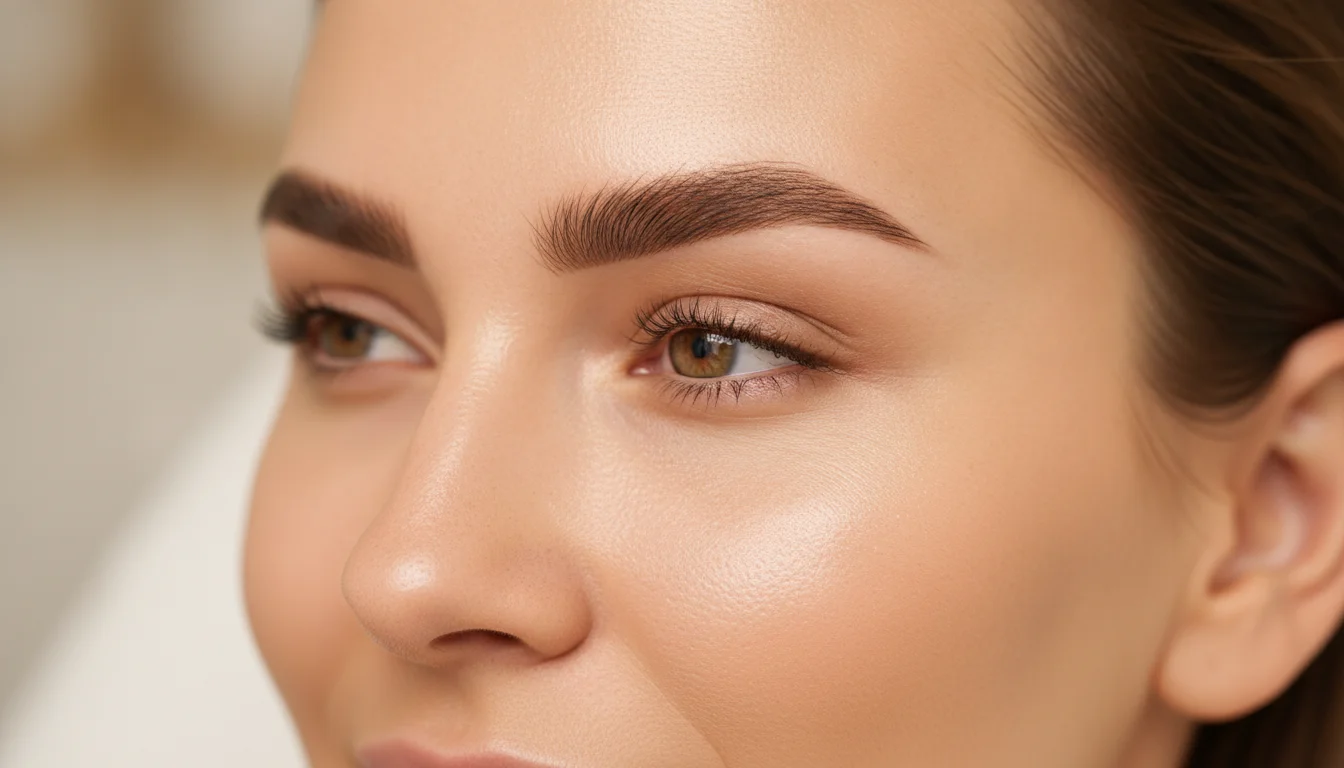 Microblading bei fettiger Haut von Olga Keller im Kosmetikinstitut Expert in Berlin