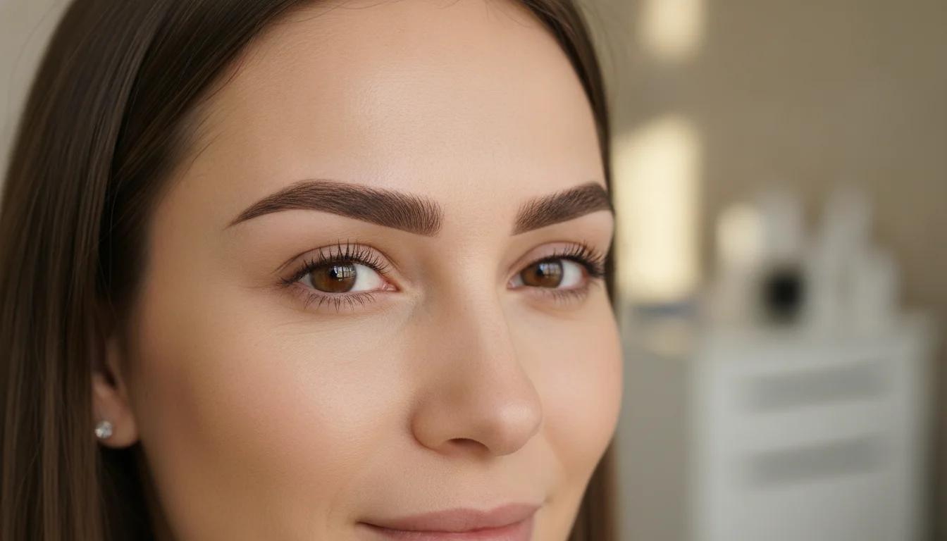 Microblading Nachbehandlung bei Olga Keller im Kosmetikinstitut Expert in Berlin