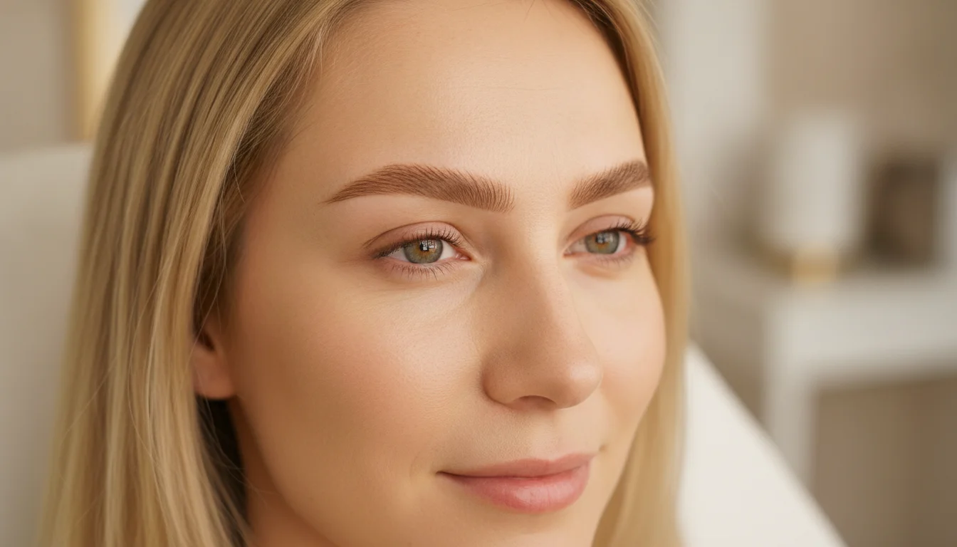 Microblading bei heller Haut: die richtige Farbwahl
