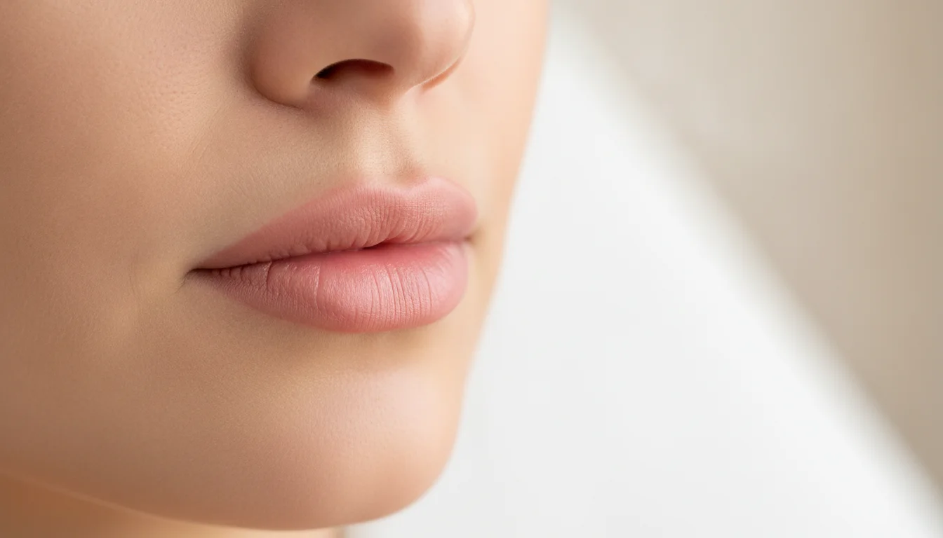 Lippenkontur mit Permanent Make-up ohne Filler bei Olga Keller in Berlin