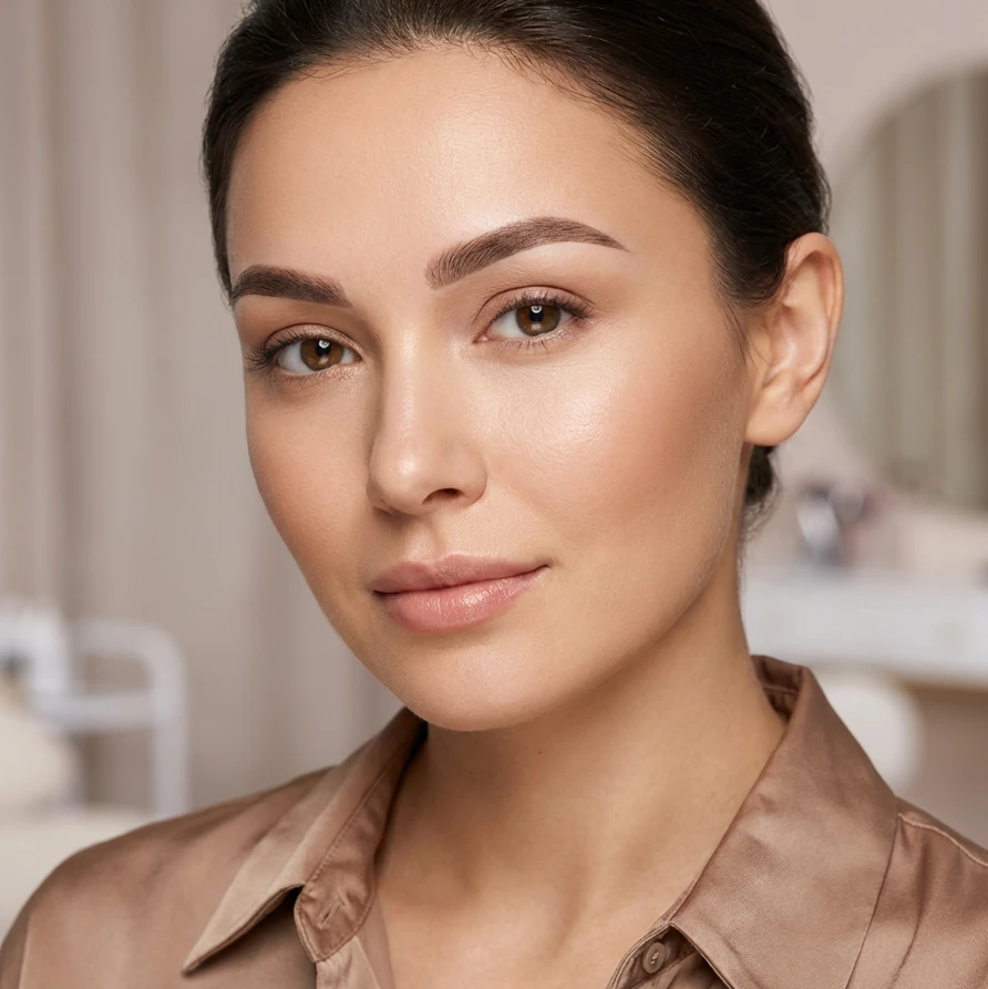 Microshading Ergebnis – sanfte Puderschattierung