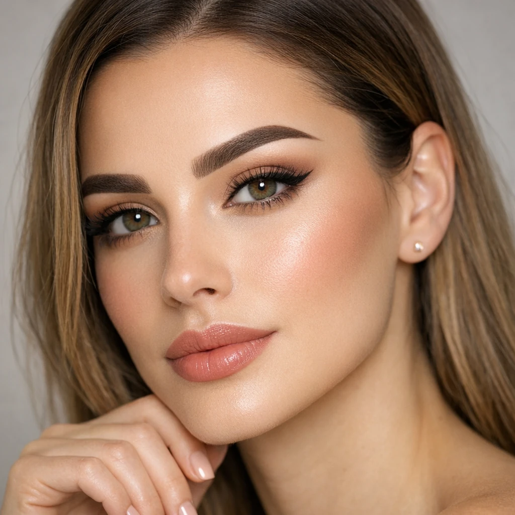 Powder Brows Ergebnis – Ombré-Effekt